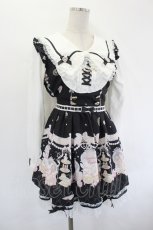 画像4: LIZ LISA / RomanticCosmetics柄セットアップ  黒Ｘ白 I-26-07-12-078-LO-OP-SA-ZI (4)