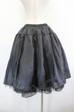 画像3: axes femme kawaii / ミディオーガンジーパニエ M 黒 I-26-07-12-089-AX-SK-SA-ZI (3)