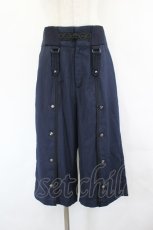 画像1: Hoshibako Works / ヒヤシンスの詩　パンツ  紺 I-26-07-12-101-LO-JA-SA-ZI (1)