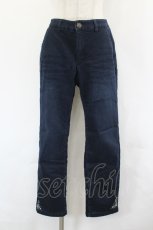 画像1: axes femme / 裏フリースストレッチデニムパンツ M インディゴ I-26-07-12-105-AX-PA-SA-ZI (1)