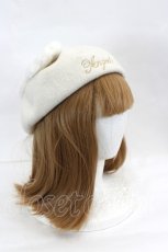 画像3: Angelic Pretty / Travelくまちゃんベレー  白 I-26-07-12-109-AP-AC-SA-ZI (3)