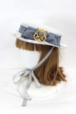 画像1: Mignonne Vintage / Ancien harpe キャノチェ  グレー I-26-07-12-111-GO-AC-SA-ZI (1)