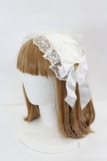 画像1: Angelic Pretty / Fancy Heartヘッドドレス  白 I-26-07-12-115-AP-AC-SA-ZI (1)