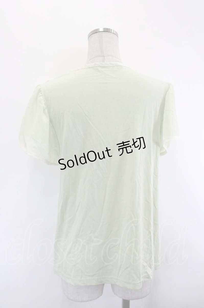 画像3: axes femme / フロントレースTシャツ M ミント I-26-07-12-013-AX-TO-SA-ZI (3)