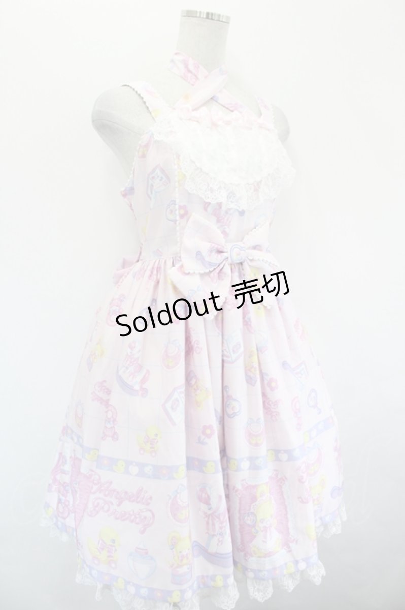 画像4: Angelic Pretty / Baby Toysジャンパースカート  ピンク I-26-07-15-024-AP-OP-SA-ZI (4)