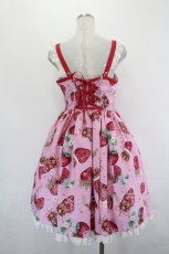 画像3: Angelic Pretty / Royal Crown Berryジャンパースカート  ピンク I-26-07-15-030-AP-OP-SA-ZI (3)