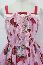 画像5: Angelic Pretty / Royal Crown Berryジャンパースカート  ピンク I-26-07-15-030-AP-OP-SA-ZI (5)