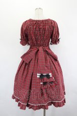 画像3: metamorphose / Dress up はしごレースリボンワンピース 1 レッド I-26-07-15-032-ME-OP-SA-ZI (3)
