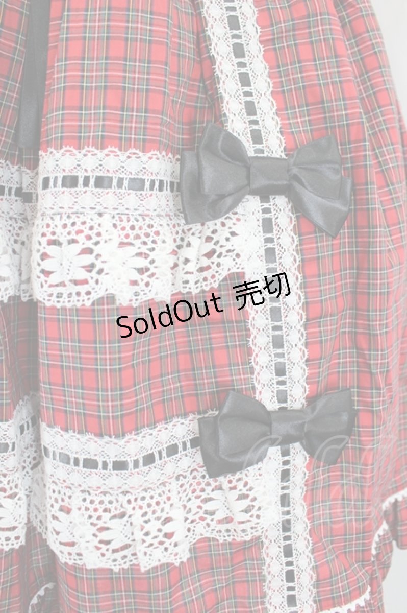 画像6: metamorphose / Dress up はしごレースリボンワンピース 1 レッド I-26-07-15-032-ME-OP-SA-ZI (6)
