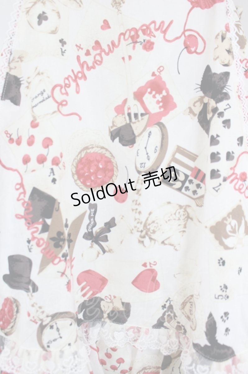 画像6: metamorphose / Wonder Cardフレアジャンパースカート 1 ホワイト I-26-07-15-034-ME-OP-SA-ZI (6)
