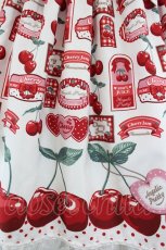 画像6: Angelic Pretty / Cherry Jam Labelジャンパースカート  ホワイト I-26-07-15-035-AP-OP-SA-ZI (6)