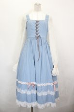 画像3: Hoshibako Works / 東方Project ×HoshibakoWorks アリス・マーガトロイド ケープ付きワンピース  サックスＸピンクＸ白 I-26-07-15-046-LO-OP-SA-ZI (3)