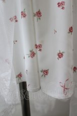 画像3: mellfy memory / Fairy tale rose tulle veillワンピース  白ｘ赤 I-26-07-15-049-LO-OP-SA-ZI (3)