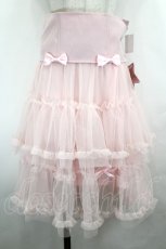 画像1: virally / 星名桜子/コルセット&チュールスカート LL 淡桃 I-26-07-15-067-LO-SK-TE-ZI (1)