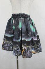 画像2: MILK / Aurora city Fullfyスカート  黒 I-26-07-15-079-ML-SK-SA-ZI (2)