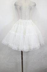 画像1: Angelic Pretty / オーガンジーパニエ  白 I-26-07-15-081-AP-SK-SA-ZI (1)