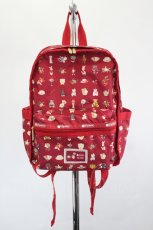 画像1: PINK HOUSE / LeSportsac X PINK HOUSEバックパック  赤 I-26-07-15-098-LO-BG-SA-ZI (1)