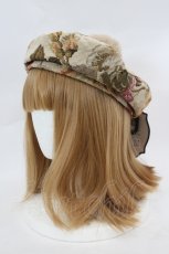 画像2: Kurumi Collaboration / KRM*ゴブランベレー ノエル・ド・メモワール　ベレー帽  中薄橙 I-26-07-15-110-LO-AC-SA-ZI (2)