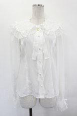 画像1: Angelic Pretty / Airy Frillブラウス  白 I-26-07-15-003-AP-BL-SA-ZI (1)