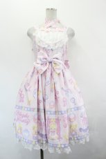 画像1: Angelic Pretty / Baby Toysジャンパースカート  ピンク I-26-07-15-024-AP-OP-SA-ZI (1)