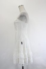 画像2: Ozz oneste / 薔薇刺繍ベアワンピース  白X緑 I-26-07-18-102-OO-OP-SA-ZI (2)
