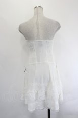 画像3: Ozz oneste / 薔薇刺繍ベアワンピース  白X緑 I-26-07-18-102-OO-OP-SA-ZI (3)