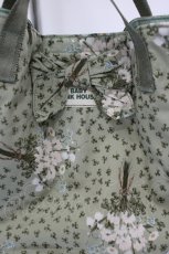 画像4: PINK HOUSE / BABY  PINK HOUSEクローバー&シロツメクサ柄バケツ型バッグ  グリーン I-26-07-18-125-LO-BG-SA-ZI (4)