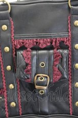 画像4: Ozz oneste / パスケース付薔薇刺繍バッグ  黒 I-26-07-18-129-OO-BG-TE-ZI (4)