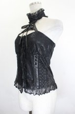 画像3: H jelly / レースチョーカーキャミソール  黒 I-26-07-18-022-HN-TS-TE-ZI (3)