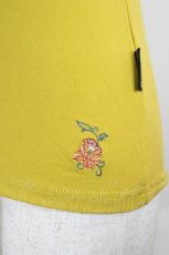 画像3: Ozz oneste / 裾お花刺繍キャミトップス  からし I-26-07-18-023-OO-TO-SA-ZI (3)