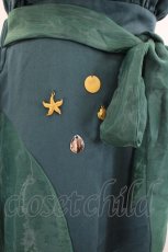 画像7: Favorite / ヒトの足を願った人魚姫のセット*シェルブラウスとマーメイドスカート  アイボリーＸグリーン I-26-07-19-022-LO-OP-SA-ZI (7)