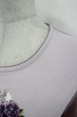 画像5: PINK HOUSE / ローズリースプリントカットソー  ラベンダー I-26-07-19-039-LO-TO-SA-ZI (5)