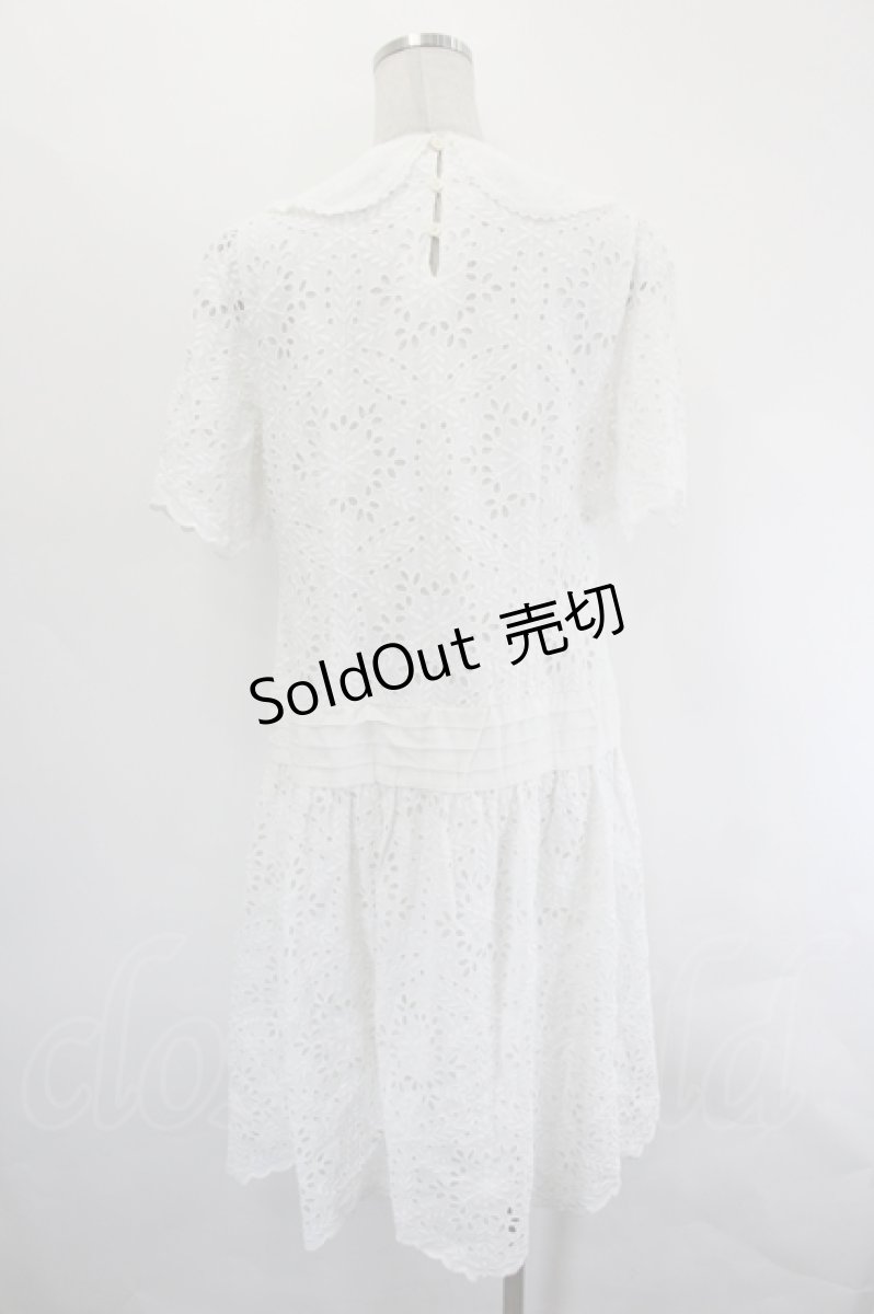 画像3: Jane Marple / Precious lace Kiki ドレス M ホワイト I-26-07-19-005-JM-OP-SA-ZI (3)