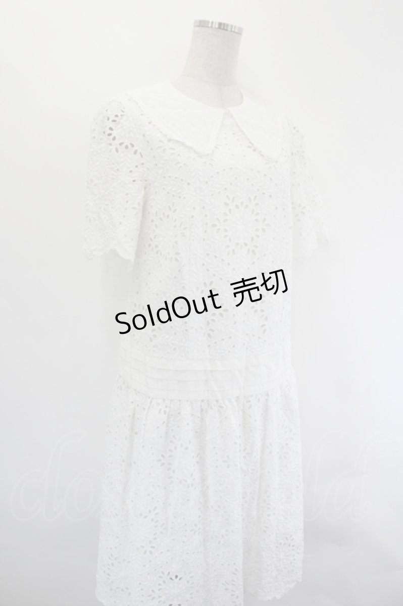画像4: Jane Marple / Precious lace Kiki ドレス M ホワイト I-26-07-19-005-JM-OP-SA-ZI (4)