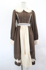 画像1: axes femme kawaii / エレガントドールワンピース M ワイン I-26-07-19-052-AX-OP-SA-ZI (1)