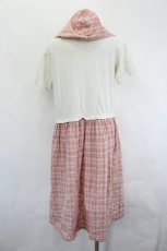 画像3: PINK HOUSE / フード付きドッキングワンピース  ピンク I-26-07-19-082-LO-OP-SA-ZI (3)