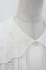画像5: Jane Marple Dans Le Salon / Grape embroideryカラーブラウス M ホワイト I-26-07-19-009-JM-BL-SA-ZI (5)