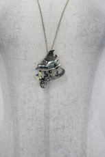 画像1: axes femme / ピアノモチーフネックレス  シルバー I-26-07-19-104-AX-AC-SA-ZI (1)