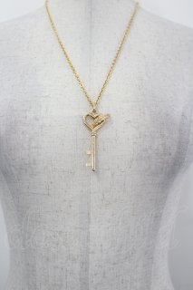 MILK / 魔法の鍵ネックレス ゴールド I-26-07-19-107-ML-AC-SA-ZI