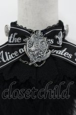 画像3: ALICE and the PIRATES / 狼王の紋章チャーム付きジャボ  黒 I-26-07-19-112-PA-ZA-SA-ZI (3)