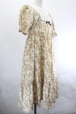 画像3: m petit by misako / AM*トワルドジュイワンピース M ベージュ I-26-07-21-041-LO-OP-SA-ZI (3)