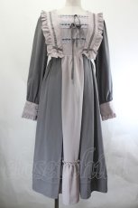 画像1: axes femme kawaii / リナズワンピース  グレー I-26-07-21-048-AX-OP-TE-ZI (1)