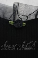 画像4: m petit by misako / ミニバラプルオーバー  黒 I-26-07-21-008-LO-TO-TE-ZI (4)