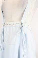 画像3: axes femme POETIQUE / サス付きイレヘムスカート  サックス I-26-07-21-083-AX-SK-TE-ZI (3)