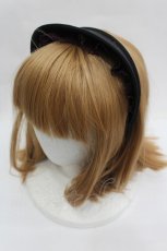 画像3: marcHenTica / メルティカココシニクカチューシャ  黒×ワイン I-26-07-21-110-LO-AC-TE-ZI (3)