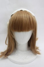 画像2: m petit by misako / TT*AMレースカチューシャ  アイボリー I-26-07-21-111-LO-AC-TE-ZI (2)