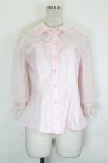画像1: Angelic Pretty / Sugar Airlyビスチェブラウス  ピンク I-26-07-25-001-AP-BL-TE-ZI (1)