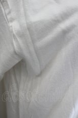 画像4: INGEBORG / ロゴリボン半袖カットソー  白Ｘ黒 I-26-07-25-033-LO-TO-SA-ZI (4)