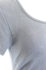 画像4: INGEBORG / ロゴ刺繍半袖カットソー  ネイビー I-26-07-25-035-LO-TO-SA-ZI (4)