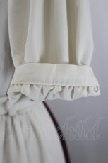 画像3: mayla classic / Giddily Mary Shtel Dress  アイボリーＸボルドー I-26-07-25-049-LO-OP-SA-ZI (3)